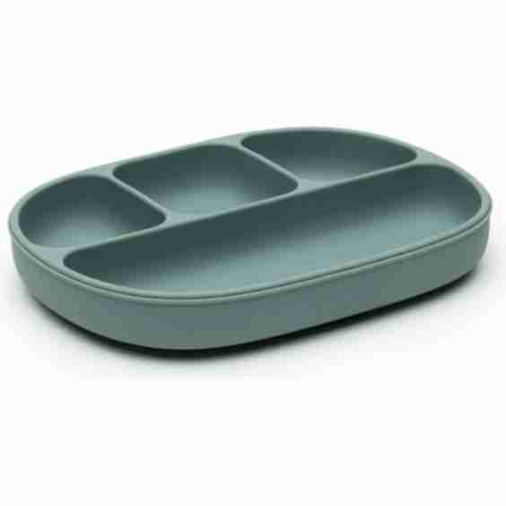 Silicone Rounded Rectangle 4-Section Grip Plate