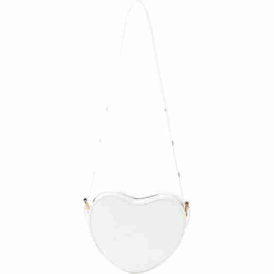 Holiday Heart Beaded Strap Sling Bag