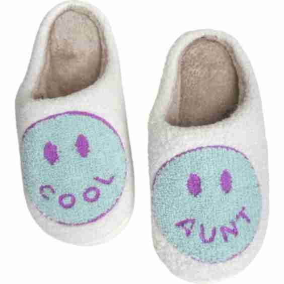 Womens Cool Aunt Slippers