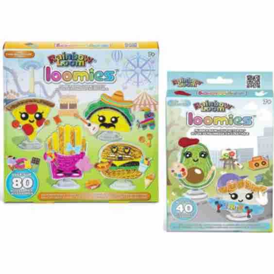 Loomies Food Figurines 2 PK Bundle- 4 Character & 2 Character Kits