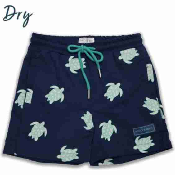 Turtles Color Changing Swim Trunks