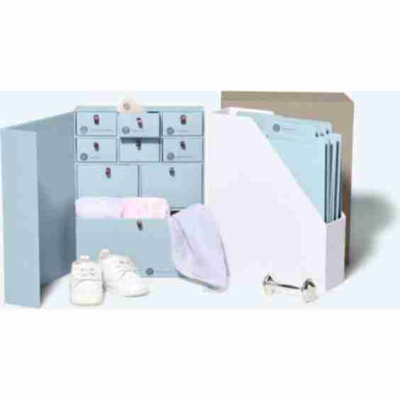 Exclusive Monogrammable Georgia Baby Keepsake Box