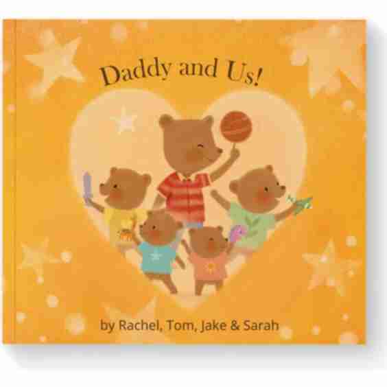 Daddy and Us / Me (A Personalized Read-Aloud Gift from upto 4 Kids to Dad)