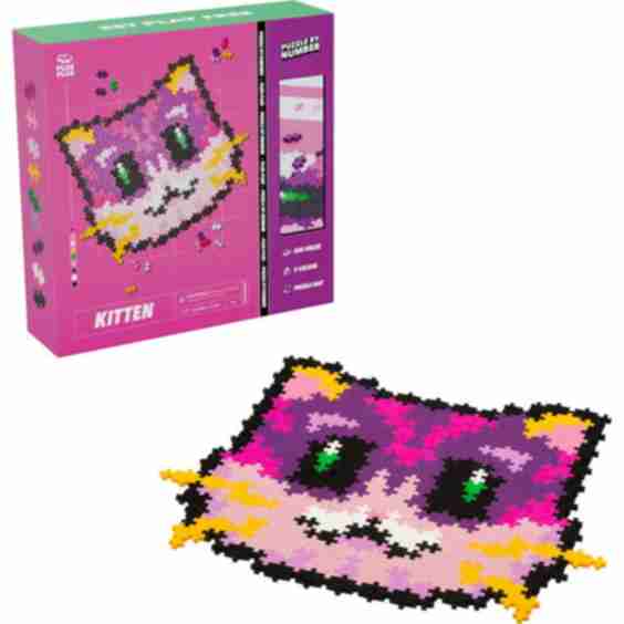 Puzzle By Number Kitten 500 Piece