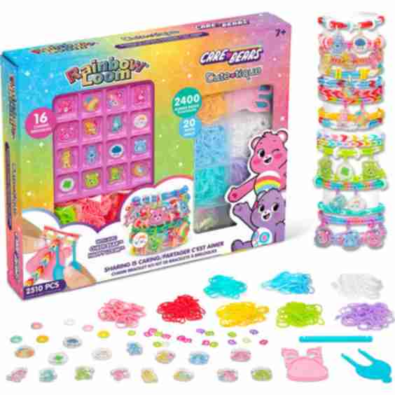 Care Bears Cutetique Sharing Is Caring Diy Rubber Band Bracelet Kit