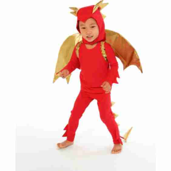 Sunfire Dragon Costume