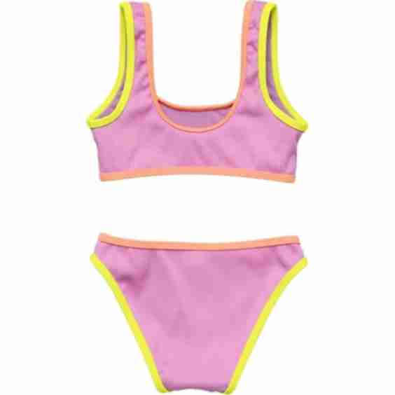 Vacay Pop Recycled Crop Bikini