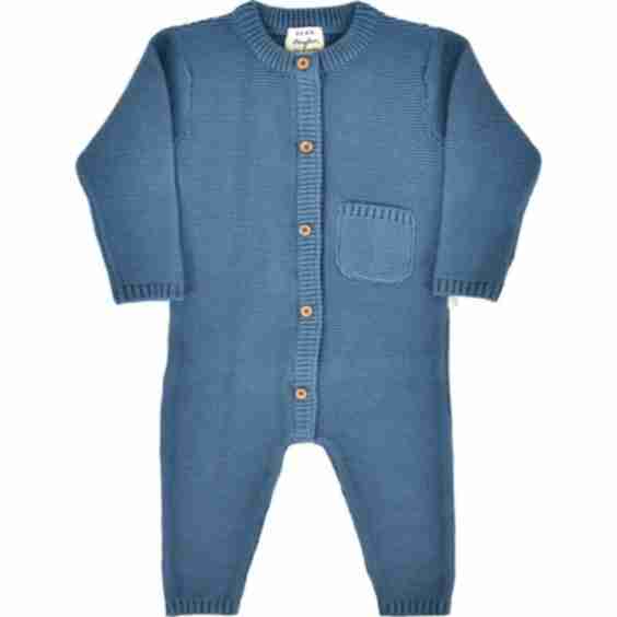 River Garter Stitch Romper