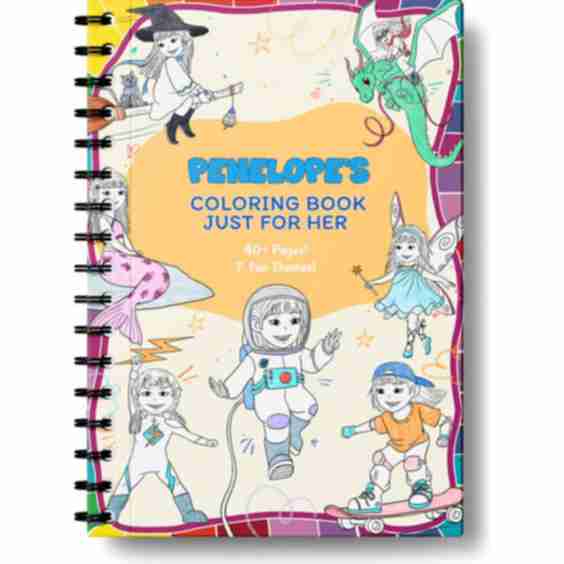 My Coloring Book, Just For Me!