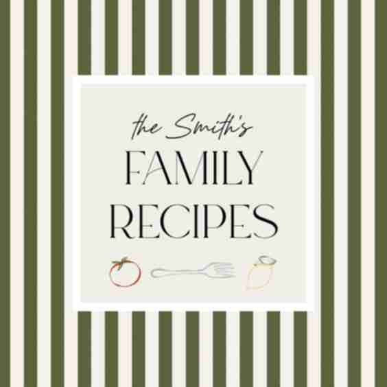 Trendy Doodle Cookbook