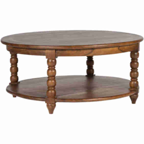 Thalyn Spindle 40” Round Coffee Table