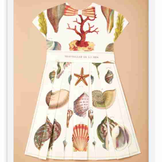 Folded Paper Dress Shells