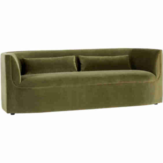 Eniko Performance Velvet Sofa Balsam 