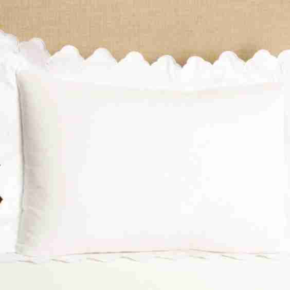 Scalloped Standard Sham