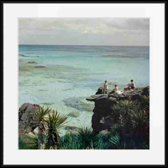 Slim Aarons, A Nice Spot for Lunch Art