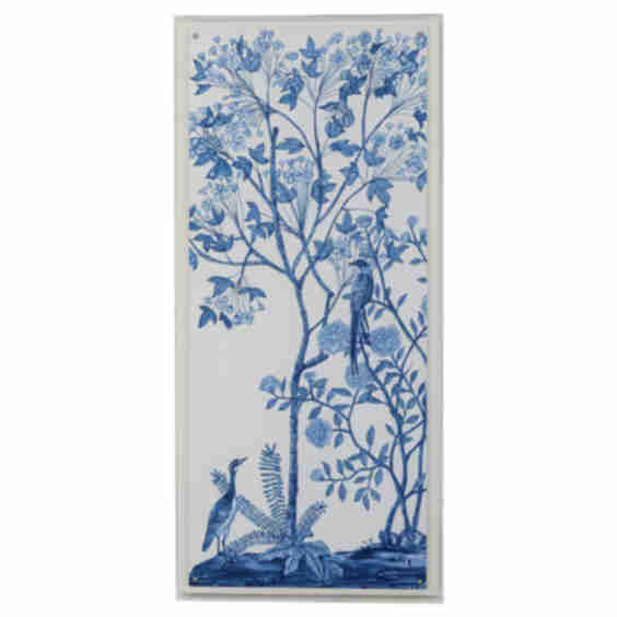 Traditional Chinoiserie II Print, 22" x 48"