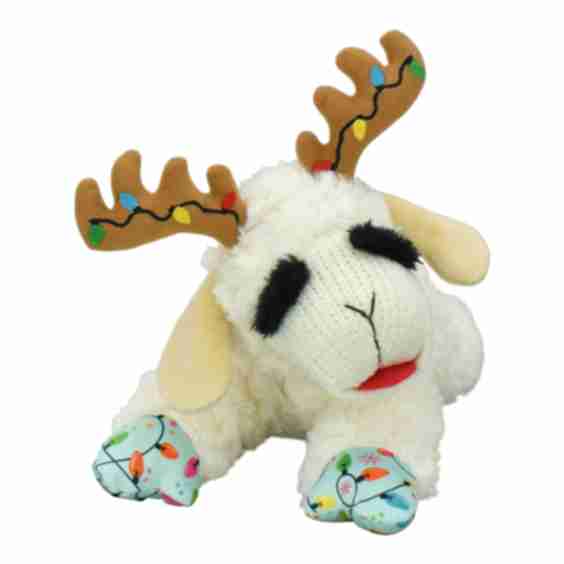 Holiday Lamb Chop With Paws and Antlers 10.5"