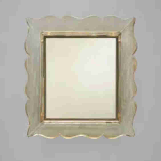 Carlo Scarpa Rare Mirror, Model No. 77