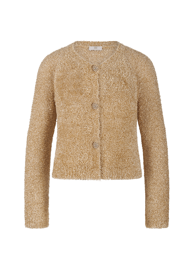 Metallic Shiny Soft Cardigan