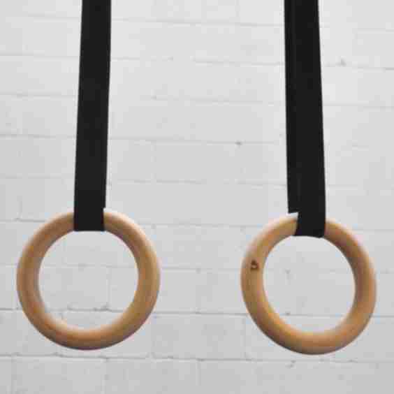 Kids Wood Gymnastic Rings