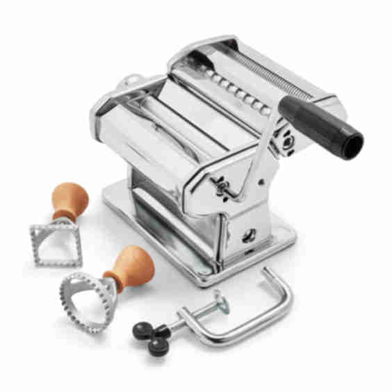 Atlas 150 Classic Pasta Maker With 2 Ravioli Stamps