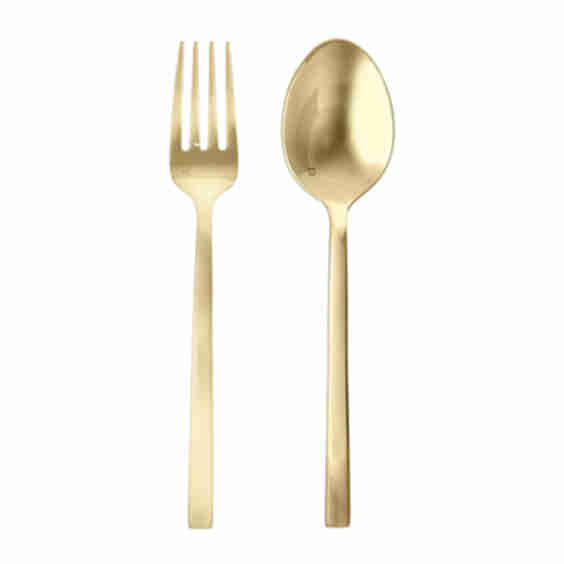 Arrezo Brushed Servers, Set of 2
