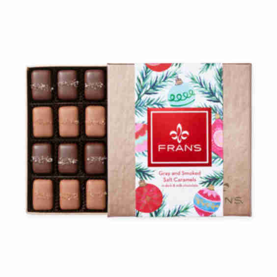 Chocolates Gray Smoked Salt Caramels Holiday Gift Box