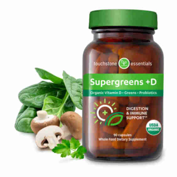 Supergreens +D 90 Capsules