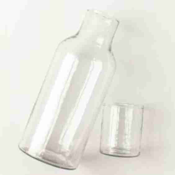 Creative Women Recycled Glass Carafe Set