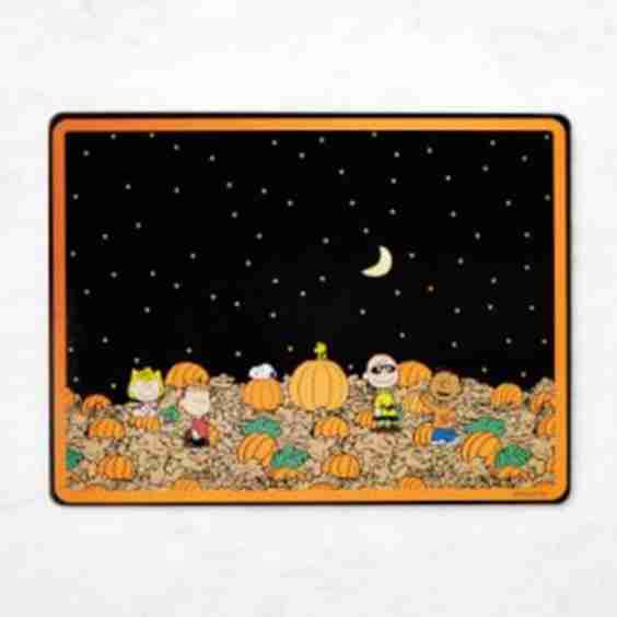 x Williams Sonoma Halloween Great Pumpkin Hardmat