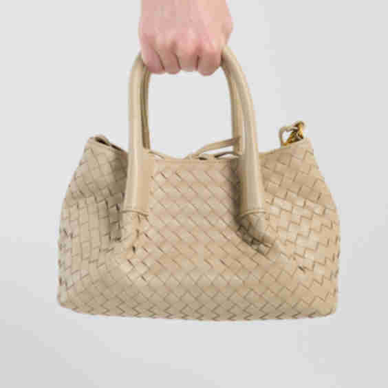 Woven Leather Bag