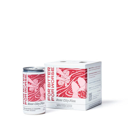 Non-Alcoholic Rose City Fizz (4 pack)