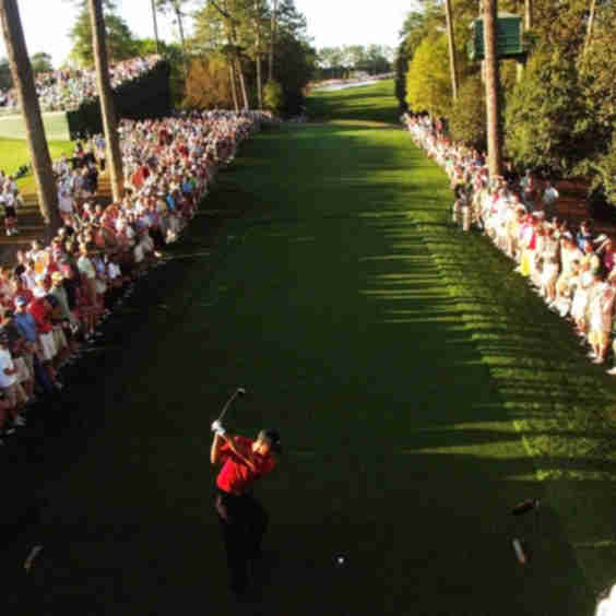 Tiger Woods Augusta National 2005