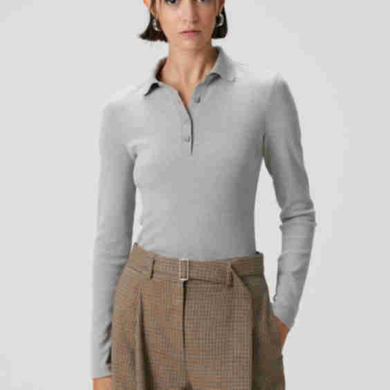 Melange Long Sleeve T-Shirt