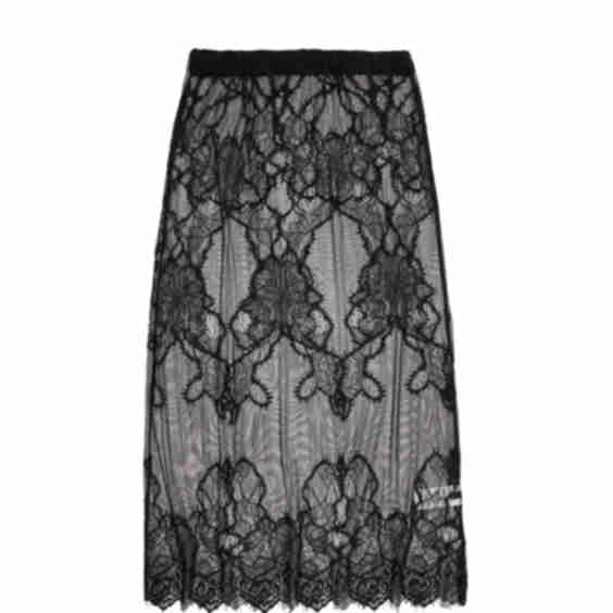  Midi Lace Skirt