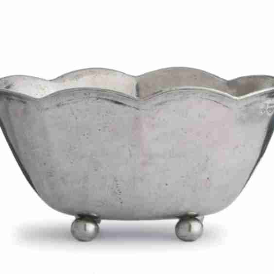 Vintage Scalloped Bowl