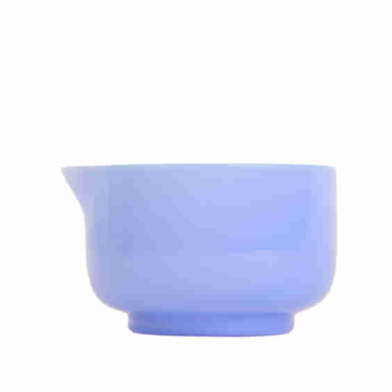 Milk Glass Matcha Bowl