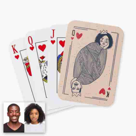 The Royal Match - Custom Playing Cards