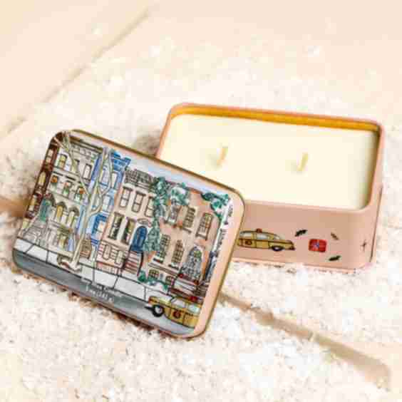 Tangerine & Clove Holiday Tin Candle