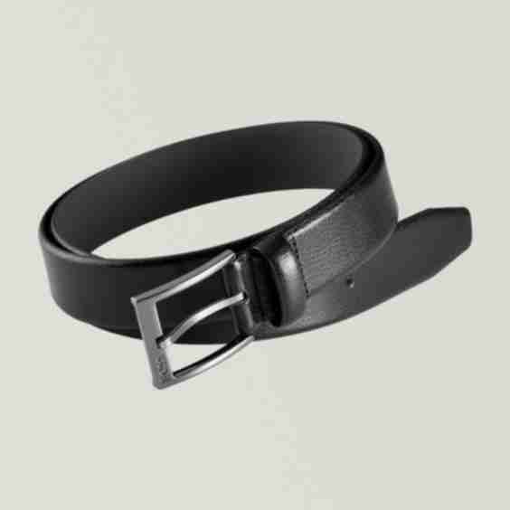 Harry Rosen x Boss Elloy Grained Leather Belt