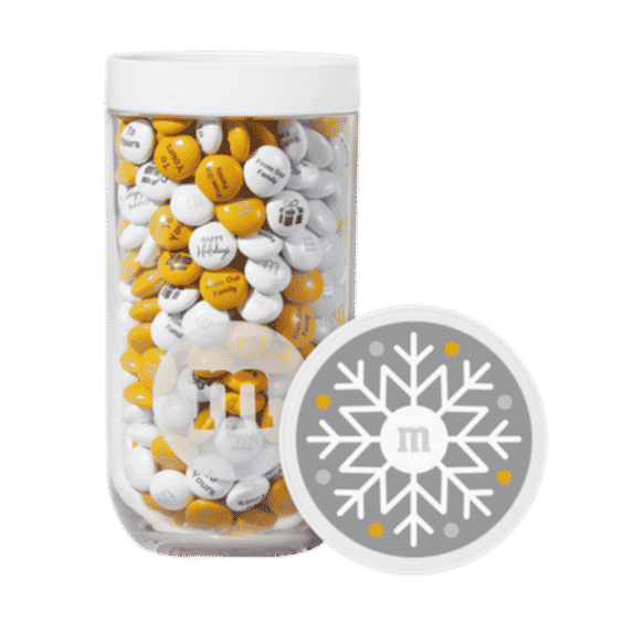 Personalized Snowflake Gift Jar