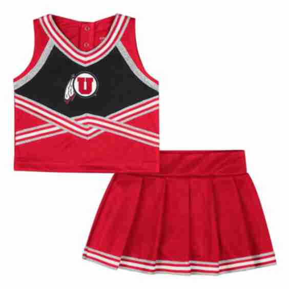 Toddler Utah Utes Lollipop Park Cheer Dress