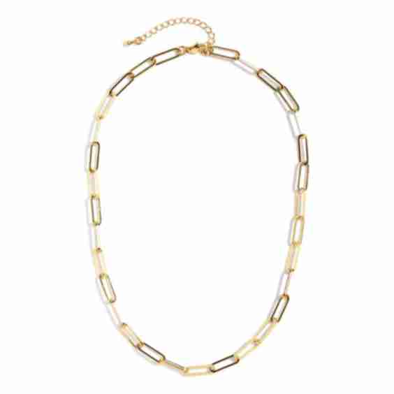 Gold Plated Single Strand Necklace