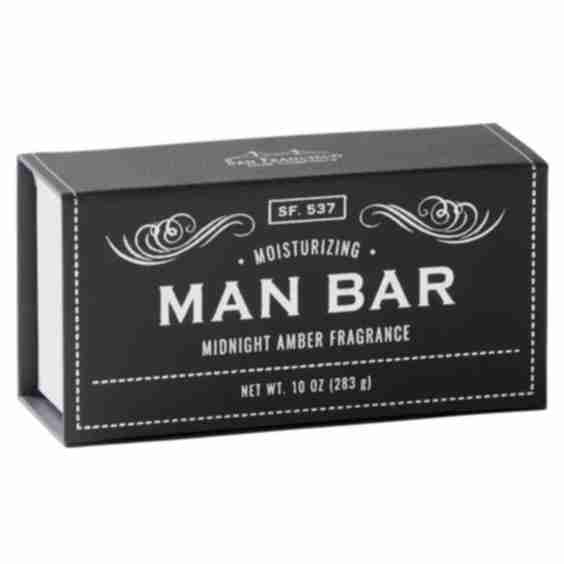 Man Bar  - Moisturizing Midnight Amber Bar Soap