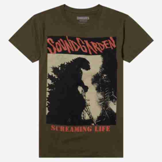 Godzilla Screaming Life T-Shirt