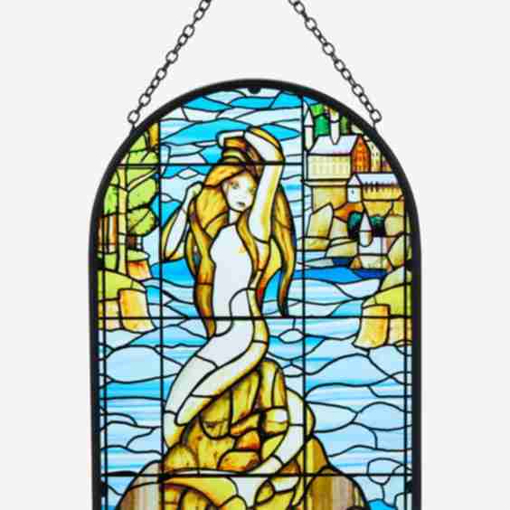 Harry Potter Mermaid Stained Glass Wall Art