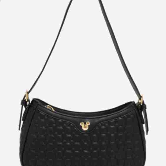 Disney Mickey Mouse Silhouettes Quilted Shoulder Bag