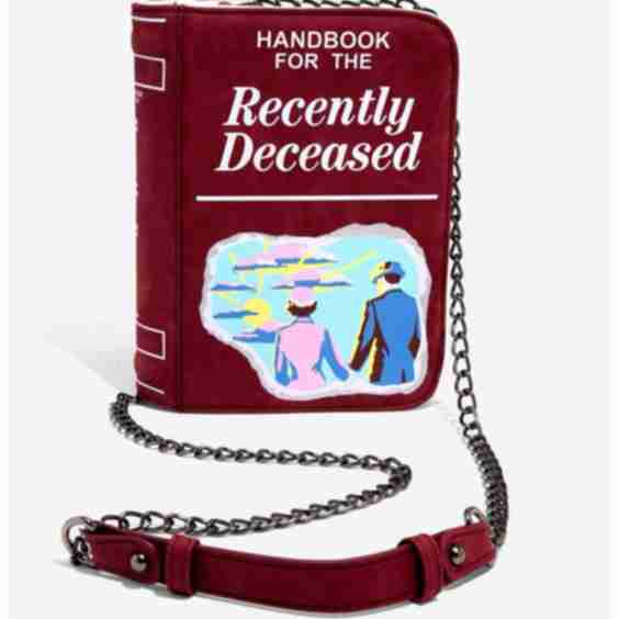 Beetlejuice Handbook For The Recently Deceased Crossbody Bag