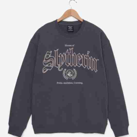Harry Potter Slytherin Crewneck Sweater