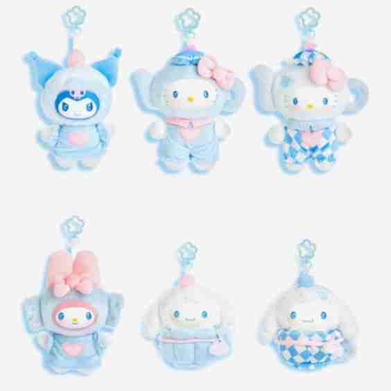 Hello Kitty And Friends Flutter Blind Box Plush Bag Charm